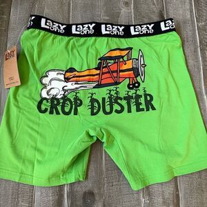 Crop Duster Airplane Men’s Lazy One Boxer Brief XL